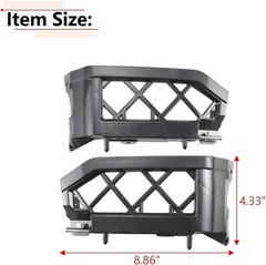 Front Bumper Bracket Compatible with Nissan Frontier Pickup Truck 2005 – 2018