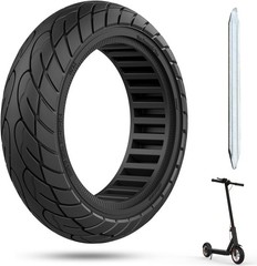 60/70-6.5 Scooter Tire, 10×2.50 Solid Scooter Tire 10 inch Electric Rubber Tu…