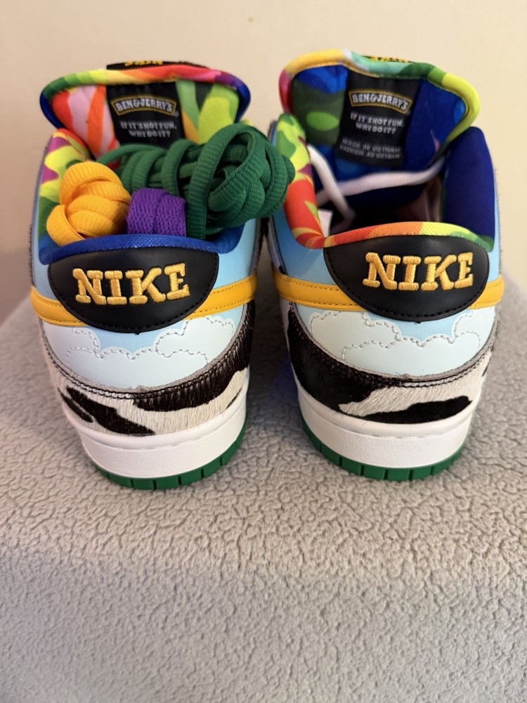 Nike SB Dunk Low Ben & Jerry’s Chunky Dunky Multi-Color Skate Shoes US 11.5
