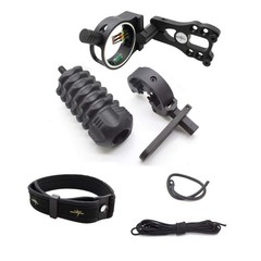 Archery Essential Accessory Upgrade Combo 5-pin Bow Sight, Arrow Rest, Stabil…