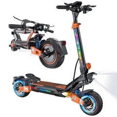 Ruitoo 3200W Dual Motor Electric Scooter for Adult Foldable Fast E-Scooter 35MPH
