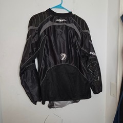 Dye Paintball Jersey Mens Black Grey Padded Long Sleeve Tactical Shirt Large