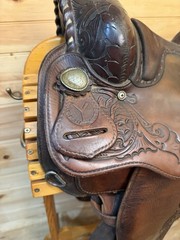 15” Circle Y Equitation Pleasure Western Saddle Model 2876