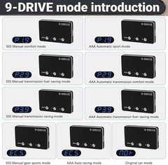 Throttle Response Controller 9 Drive Mode, 9 Drive Throttle Controller Automotiv