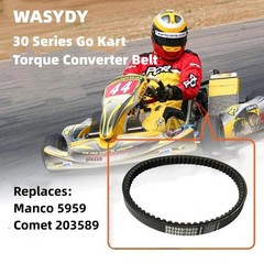 DRIVE BELT 203589-27.4, 12-8487, 994-70 FOR AMERICAN SPORTWORKS MARAUDER 208CC