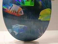 SANTA CRUZ SPONGEBOB 2019 HOLOFOIL SKATEBOARD (P13015362)