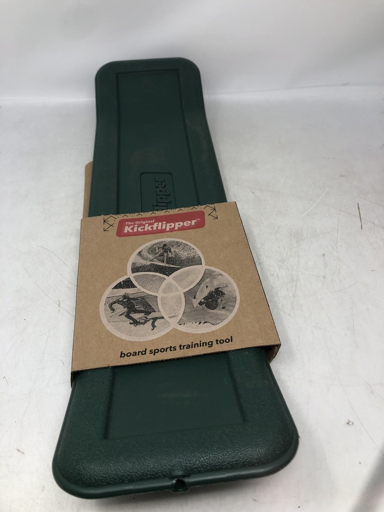 Kickflipper Balance Board,lightweight trainer,Green,2 Pounds-6″ L x 2″ W x 22″H