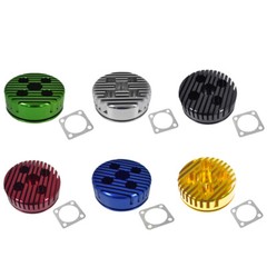 Racing CNC Cylinder Head For 66cc 80cc Gas Motorized Bicycle Round Multi-color