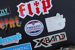 Flip Real Almost Grizzly Alien Workshop Mob Skateboarding STICKERS – Lot of 11