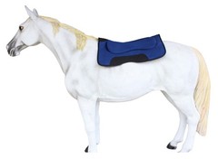 Challenger Western Shock Absorbing Saddle Pad – Breathable Mesh Top, Non-Slip