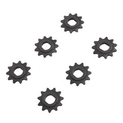 6PCS Electric Scooter Motor Sprockets Durable For MY1020 Motors Steel Popular