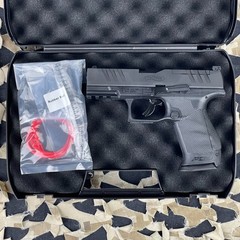 T4E .43 Cal Walther PDP Compact Training Paintball Pistol – Black/Black(2292191)