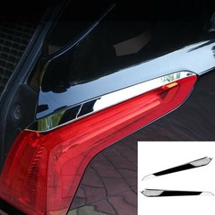 for Cadillac XT5 2017-2024 Steel Chrome Rear Tail Light Cover Trim – 2PCS Car