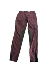 KERRITS Crossover II Knee Patch Riding Breech Pants Sangria Women’s Size M