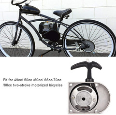 2 Stroke Bike Engine Kit,Alloy Pull Start,Alloy Easy Pull Start Motorcycle Pull