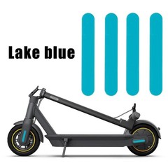 4pcs Reflective Wheel Cover Stickers for Ninebot Max G30 Electric Scoote