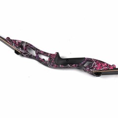 56″ Recurve Bow Carbon Arrows Set 30-50lbs Takedown Archery Target Hunting Shoot