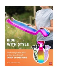 Big Fold | Three Wheel Scooter for Children Ages 5-10 Years | LED Wheels with…