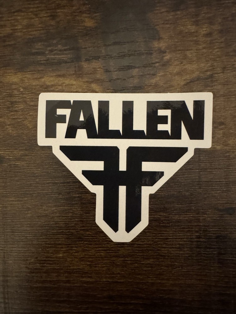Fallen Footwear Skate Shoes Logo Sticker Decal Skateboarding 2.5 X 3 Inches New