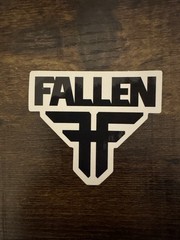 Fallen Footwear Skate Shoes Logo Sticker Decal Skateboarding 2.5 X 3 Inches New