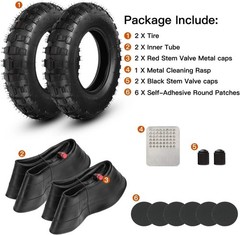 3.50-8 .50×8 Inch Front Rear Tire and Inner Tube for Z50 Z50A Z50R Z50RD KV75