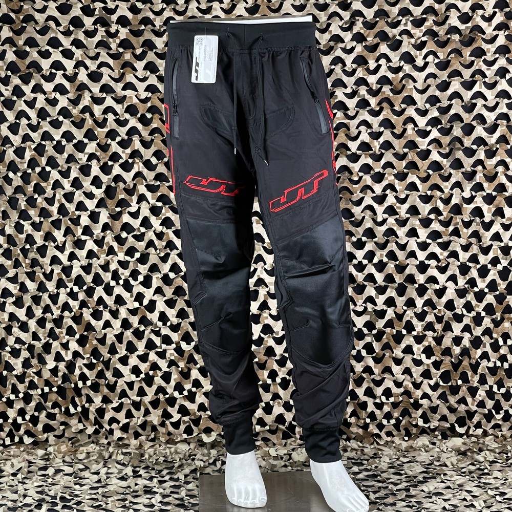 NEW JT Jogger Pro Paintball Pants – Black Grunge Red – X-Large