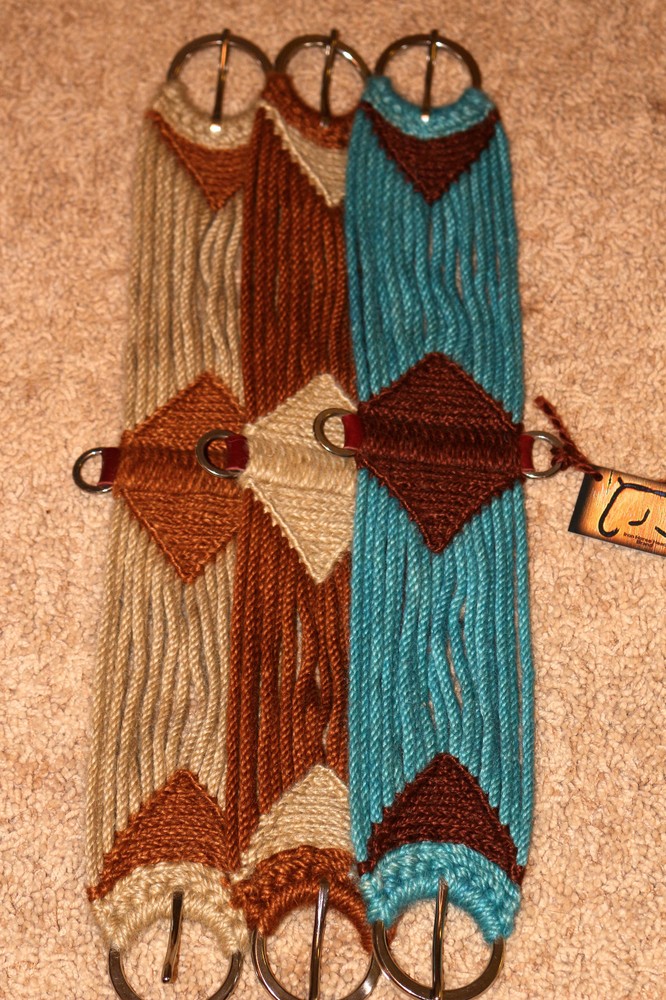 CINCH ~ GIRTH ~ CUSTOM ~ Handmade 100% Mohair