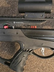 Barnett XP350 Bow Hunting Crossbow w/ Lighted Green & Red Scope – Works!
