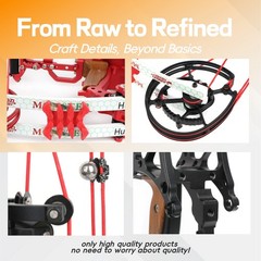Archery Compound Bow Set 80% Let-Off CNC 30-75lbs HuntingCompetitive Shooting