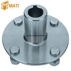 2*Go Kart Live Axle Hub 4″ x 4″ Wheel Hub For 1″ Shaft,with 1″ to 3/4″ Step Down