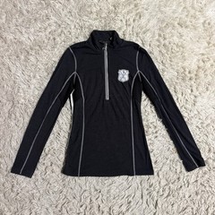 Women’s Small Dark Grey Goode Rider Long Sleeve Horseback Riding Shirt