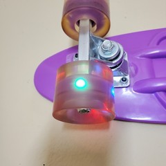 BELEEV Skateboard Mini Cruiser With Light-Up LED Wheels