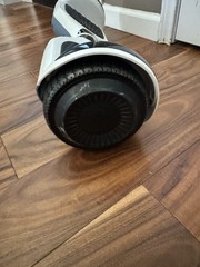White Self Balancing hoverboard 10mph no charger HY-A12B Certified to UL 2272.