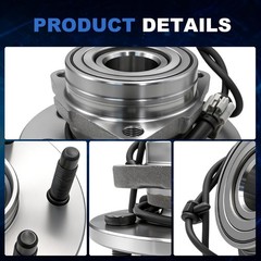 515036 4WD Front Wheel Bearing Hub Assembly Fits for 1999-2007 Cadillac Escal…