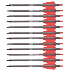 12pcs 7.5″inch Crossbow Bolts Carbon Arrows 2″ Vanes Sports Crossbow Hunting NEW