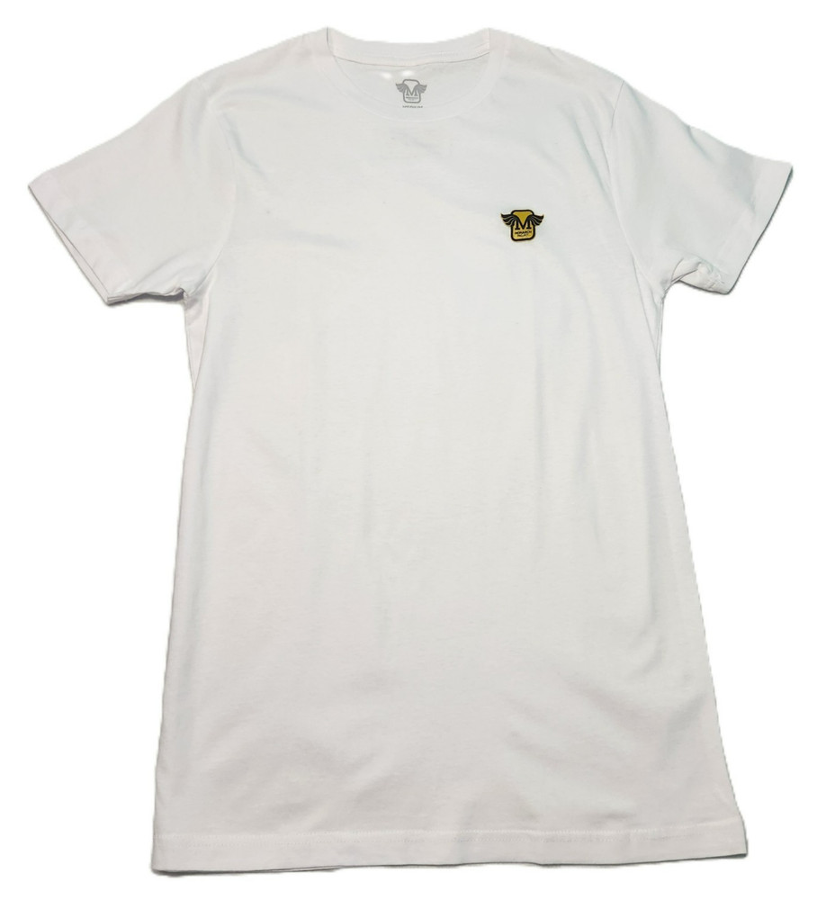 Monarch Skateboards Short Sleeve T-Shirt New w/o Tag White Size: XS, S, M, L, XL