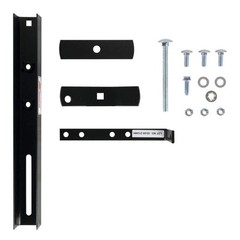 Truck Bed Spare Tire Mount Universal Fit In Bed Holder Bracket Black Powder Coat