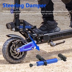 JUNLING 5000W Dual Motor Electric Scooter with Steering Damper MBS Battery 50MPH