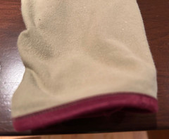 Women’s Devon Aire Beige Knee Patch Pull On Breeches Pants Size 28 M