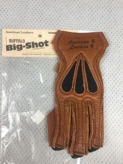 American Leathers Big Shot Archery Shooting Glove Buffalo Leather