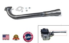15″ 3 Stage Exhaust for Predator 212 & 224. GX160, GX200, Go Kart & mini bikes!