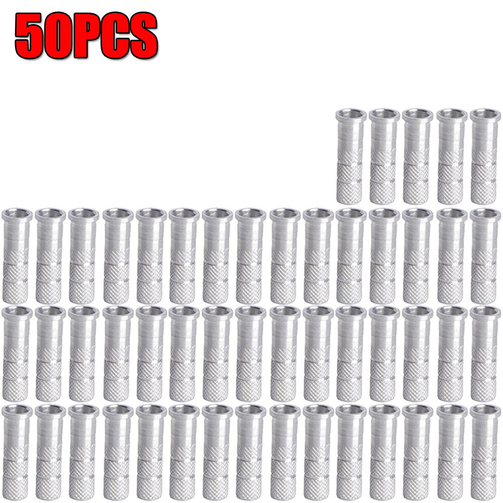 50-200Pcs Aluminum Arrow Insert ID 6.2mm Carbon Fiberglass Archery Bow Shooting
