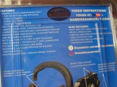 HAMSKEA ARCHERY SOLUTIONS Hybrid Hunter Pro Black Right Hand Arrow Rest (200772)