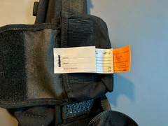CMC Integrated Stealth Harness ISH Rare Tactical Low Vis Duty Belt Harness NOS