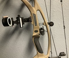 Hoyt RX-7 RX7 Carbon REDWRX RIGHT Hand Buckskin 28.5/60-70 Excellent Needs CAM
