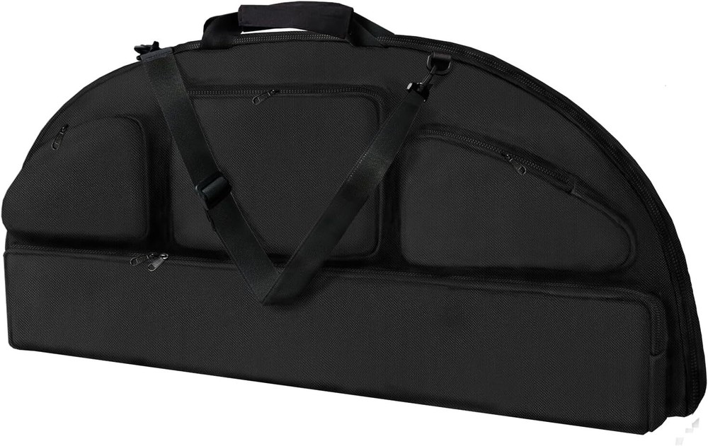 Compound Bow Bag High Elasticity Sponge Protect Case Carry with Arrow Pocket