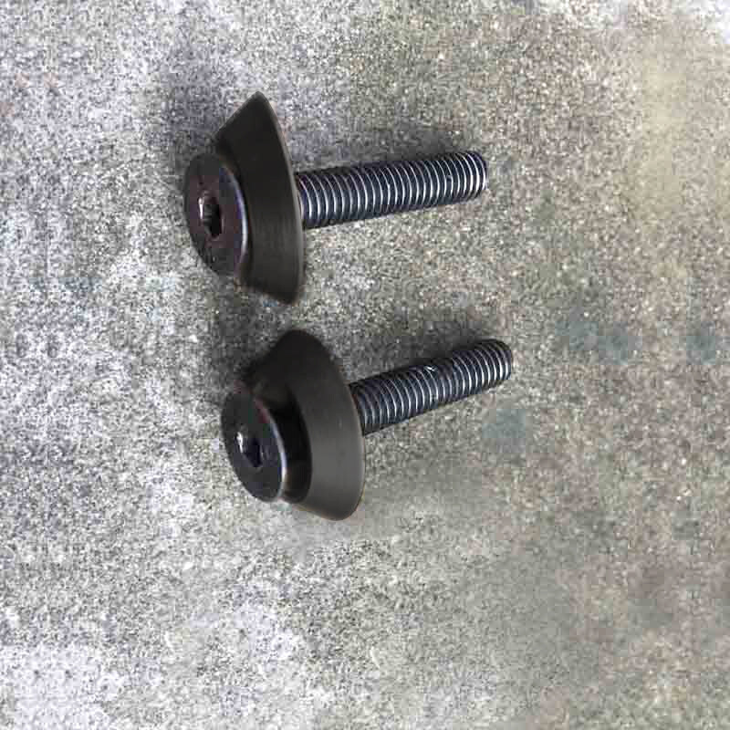1 Set Recurve Bow Longbow Bolts Washers 5/16 Archery Limbs Riser Black Hunter