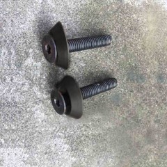 1 Set Recurve Bow Longbow Bolts Washers 5/16 Archery Limbs Riser Black Hunter