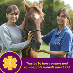 Horse Health Red Cell, Liquid Vitamin-Iron-Mineral Supplement for Horses, Helps