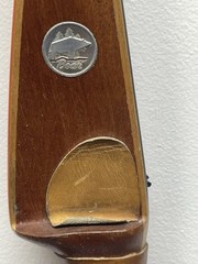 RARE 1960 Vintage Bear Alaskan Bow 46# 62 in left or Right hand Blk/Org